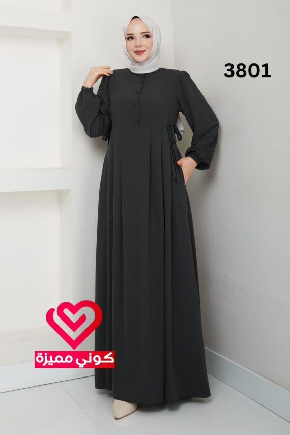 فستان 3801 رمادي