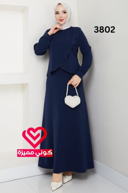 فستان 3802 كحلي