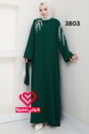 فستان 3803 زيتي
