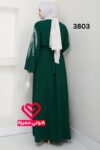 فستان 3803 زيتي