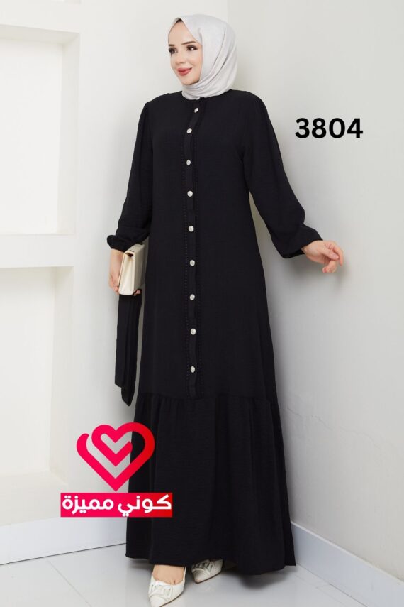 فستان 3804 اسود