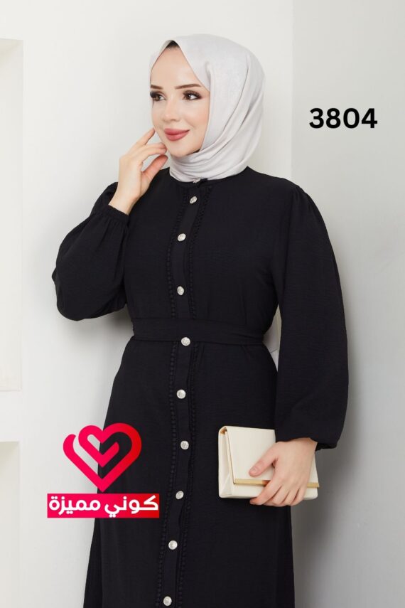 فستان 3804 اسود
