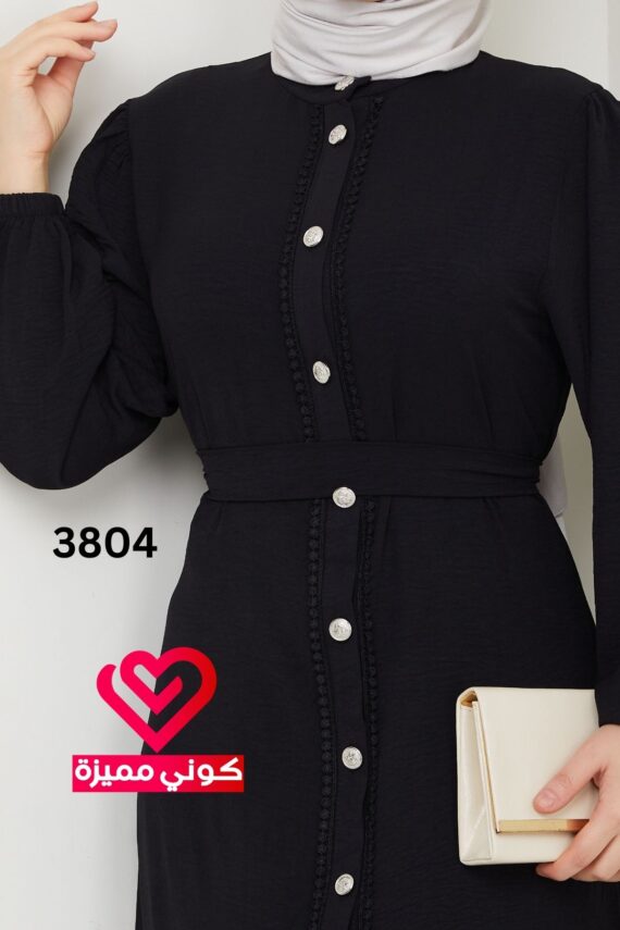 فستان 3804 اسود