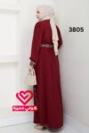 فستان 3805 خمري
