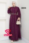 فستان 3805 ليلكي