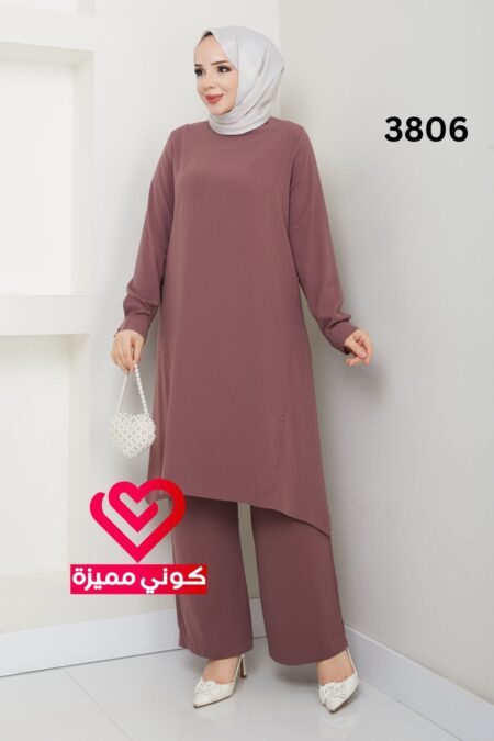 طقم 3806 زهري