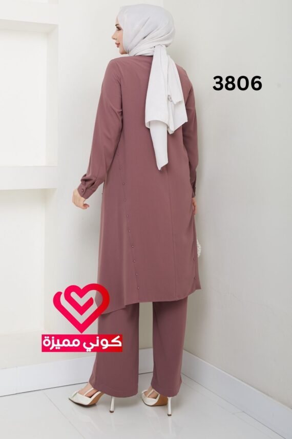طقم 3806 زهري