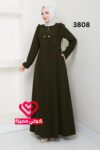 جلباب 3808 زيتي