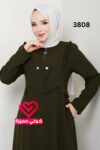 جلباب 3808 زيتي