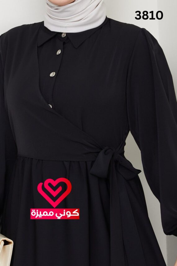فستان 3810 اسود