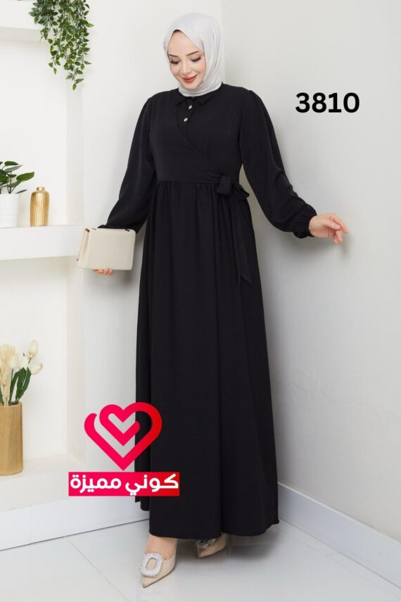 فستان 3810 اسود
