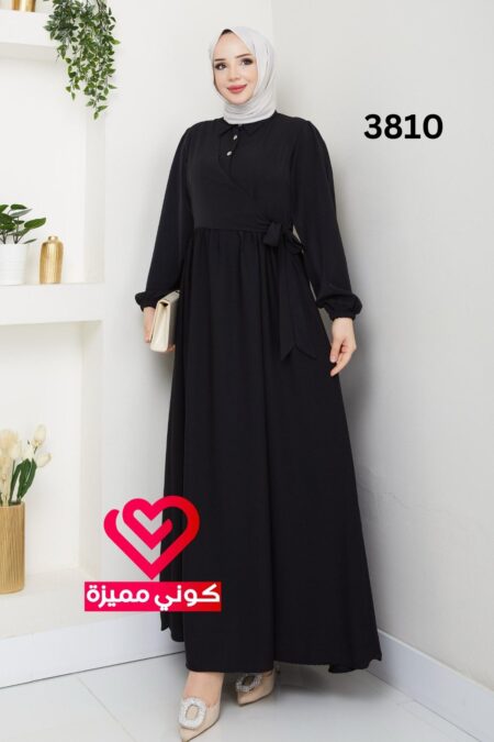 فستان 3810 اسود