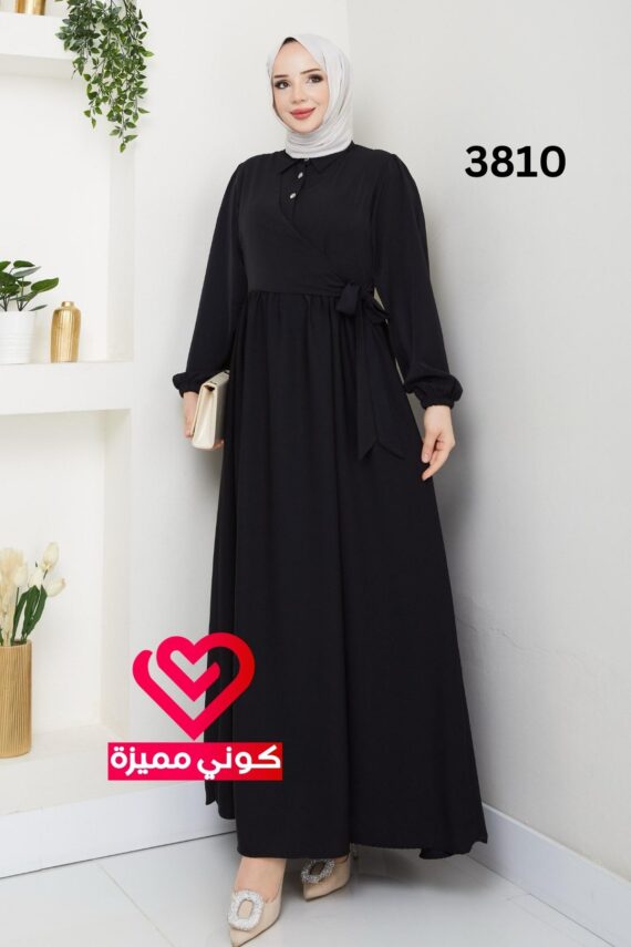 فستان 3810 اسود