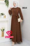 فستان 3810 بني