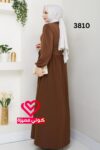 فستان 3810 بني