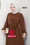 فستان 3810 بني