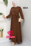 فستان 3810 بني