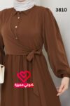 فستان 3810 بني