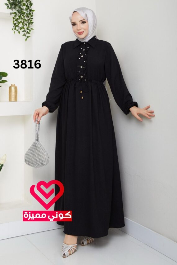 فستان 3816 اسود