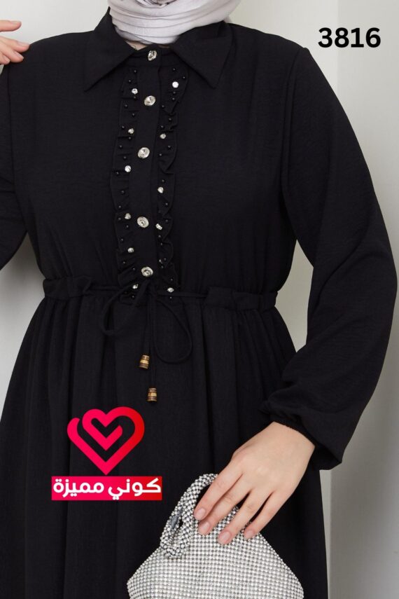 فستان 3816 اسود