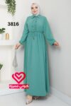 فستان 3816 فستقي