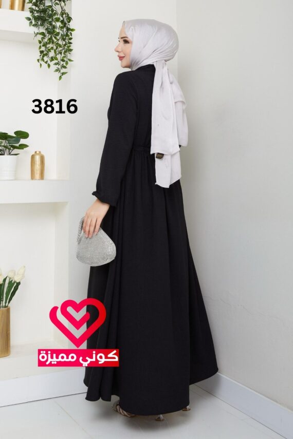 فستان 3816 اسود