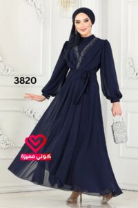 فستان 3820 كحلي