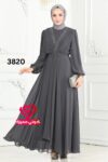 فستان 3820 رمادي