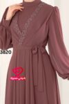 فستان 3820 زهري
