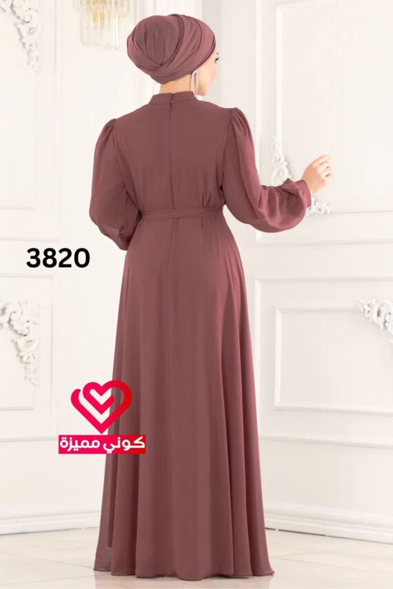 فستان 3820 زهري