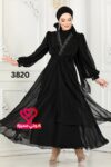 فستان 3820 اسود