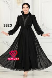 فستان 3820 اسود