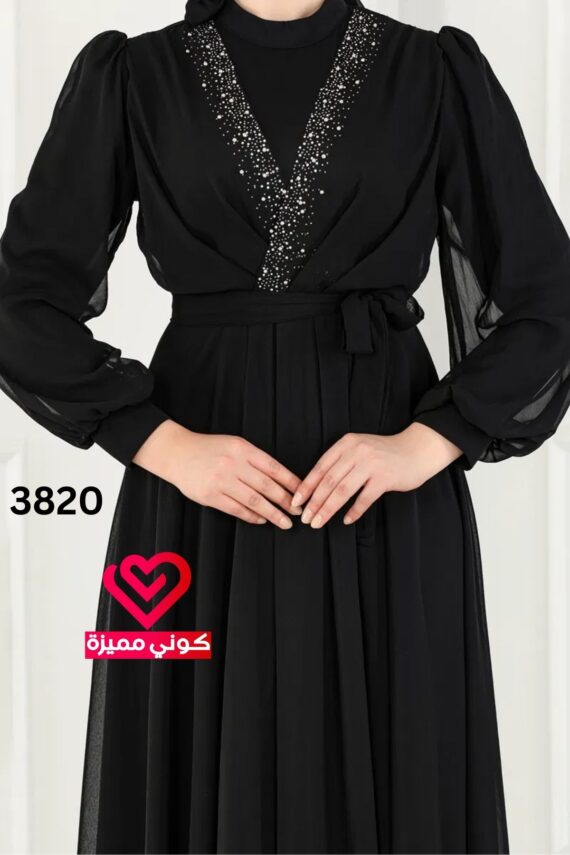 فستان 3820 اسود