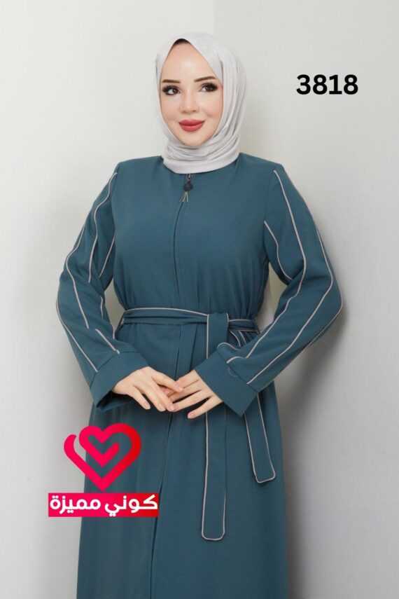 جلباب 3818 فستقي