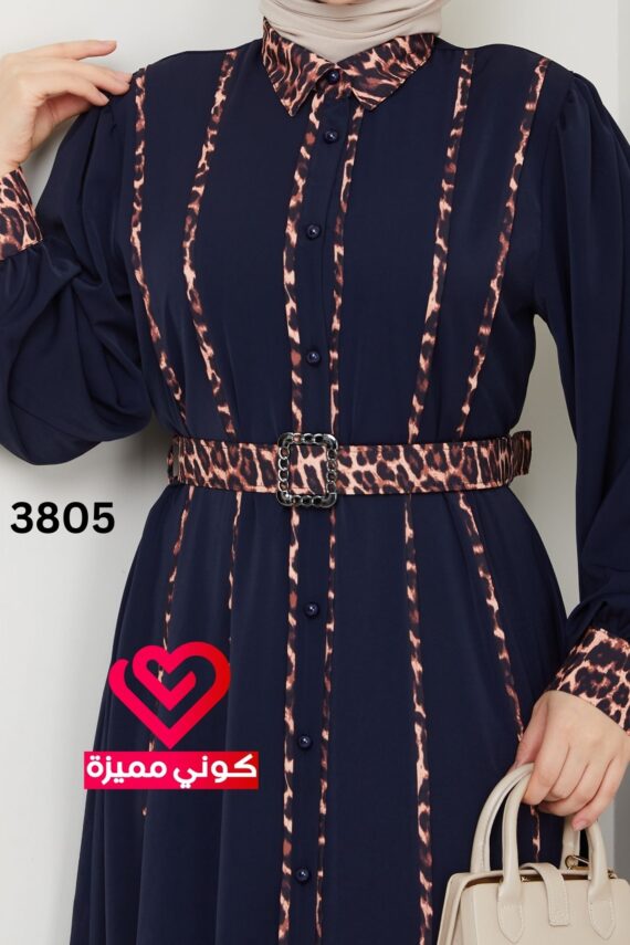 فستان 3805 كحلي