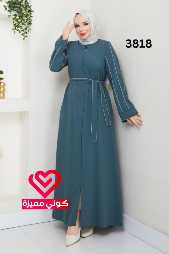 جلباب 3818 فستقي