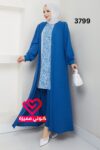 طقم 3799 ازرق