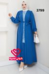 طقم 3799 ازرق
