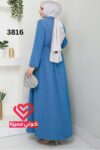 فستان 3816 ازرق