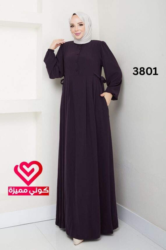 فستان 3801 ليلكي