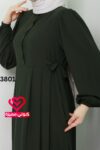 فستان 3801 زيتي