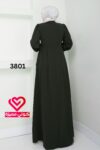 فستان 3801 زيتي