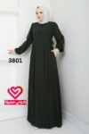 فستان 3801 زيتي