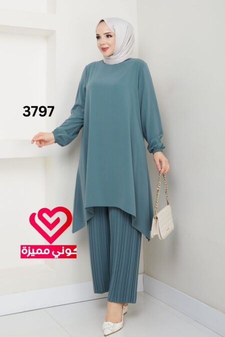 طقم 3797 فستقي