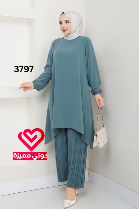 طقم 3797 فستقي