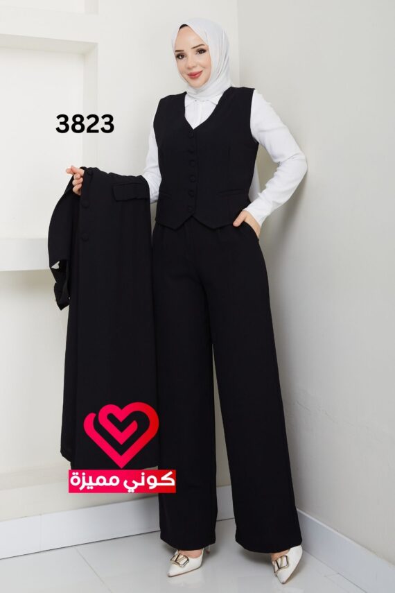 طقم 3823 اسود