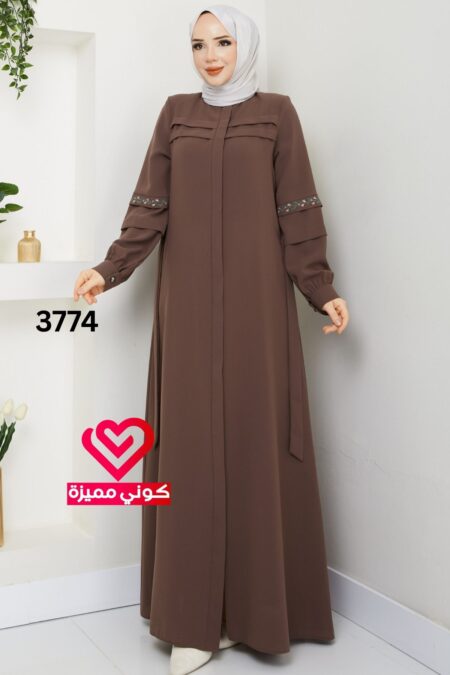 جلباب 3774 بيج غامق