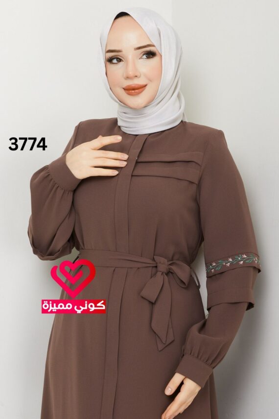 جلباب 3774 بيج غامق