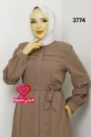 جلباب 3774 بيج فاتح