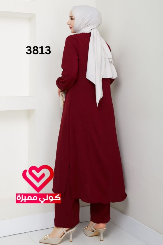 طقم 3813 خمري